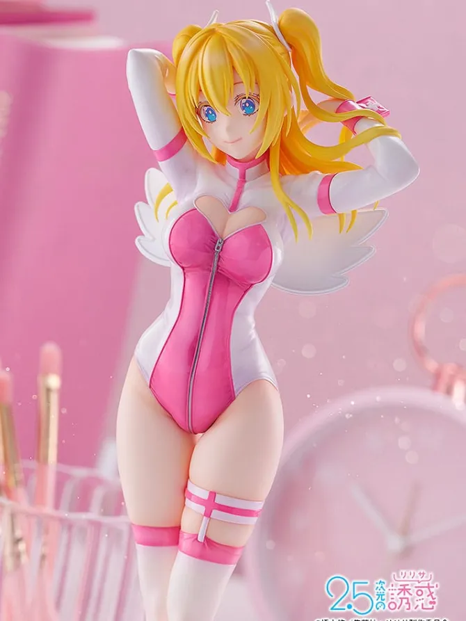 2.5 Dimensional Seduction - Liliel Statue / Angel School spin-off Training Suit/Ririsa: Pony Canyon