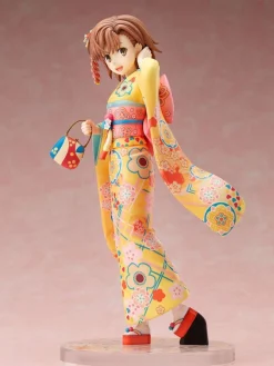 A Certain Scientific Railgun T - Mikoto Misaka Statue / Furisode Version: Furyu