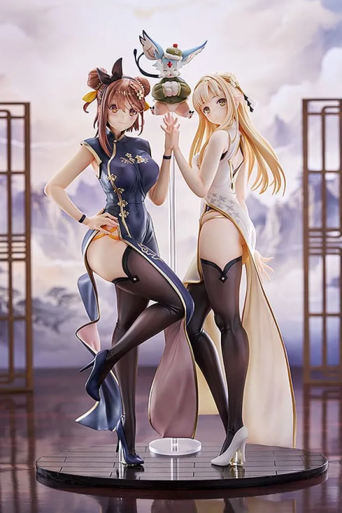 Atelier Ryza 2: Lost Legends & the Secret Fairy - Ryza & Klaudia Statue / Chinese Dress Ver.: Phat!
