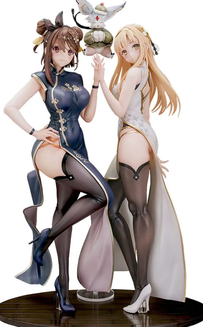 Atelier Ryza 2: Lost Legends & the Secret Fairy - Ryza & Klaudia Statue / Chinese Dress Ver.: Phat!