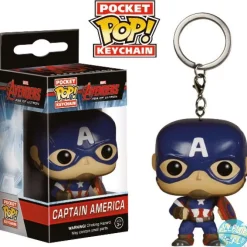 Avengers Age of Ultron Funko POP! Vinyl Schlüsselanhänger Captain America 4 cm