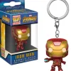 Avengers AOU - Iron Man Schlüsselanhänger - POP: Funko