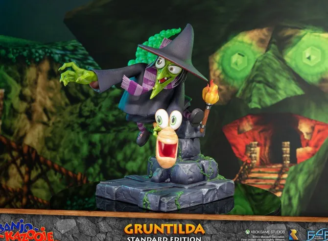 Banjo-Kazooie - Statue Gruntilda: First 4 Figures
