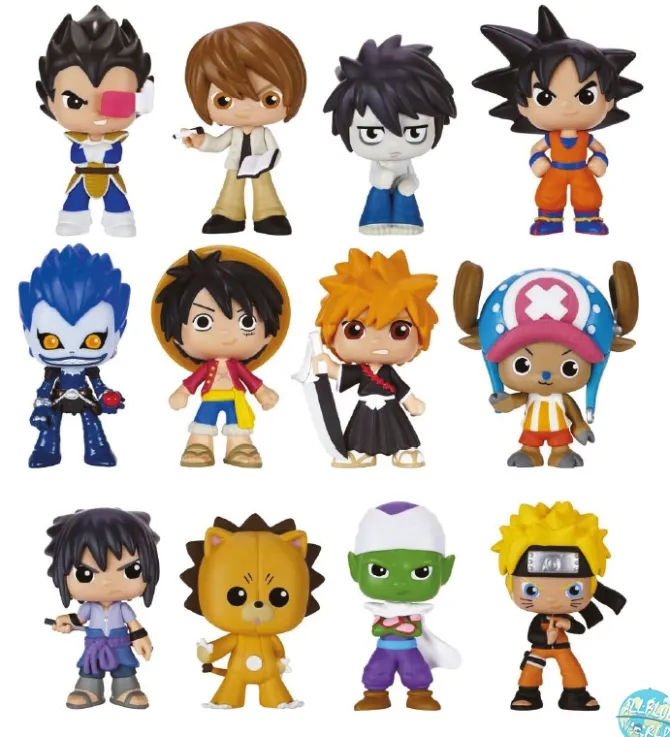 Best of Anime - Mystery Minifiguren Blindbox / One Piece - Dragonball - Death Note - Bleach - Naruto