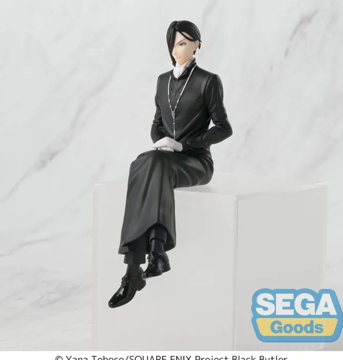 Black Butler: Boarding School Arc - Sebastian Michaelis Statue / PM Perching: Sega