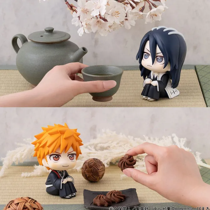 Bleach: - Thousand-Year Blood War / Ichigo Kurosaki & Byakuya Kuchiki Statue / Look Up: MegaHouse