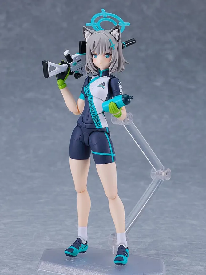Blue Archive - Shiroko Sunaookami Cycling Actionfigur / Figma DX Edition: Max Factory
