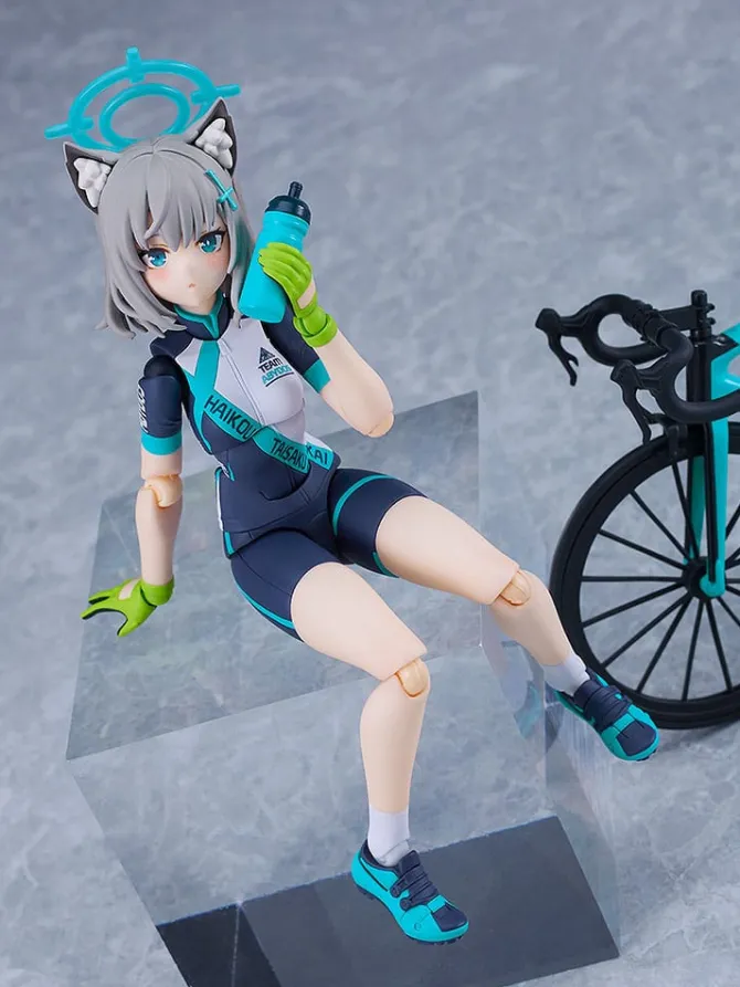 Blue Archive - Shiroko Sunaookami Cycling Actionfigur / Figma DX Edition: Max Factory