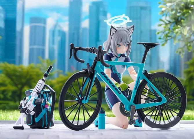 Blue Archive - Shiroko Sunaookami Cycling Actionfigur / Figma DX Edition: Max Factory