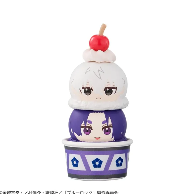 Blue Lock - Tsumichen Stack up & Change Statue / Sammelfiguren 6er-Pack (with gift): Megahouse