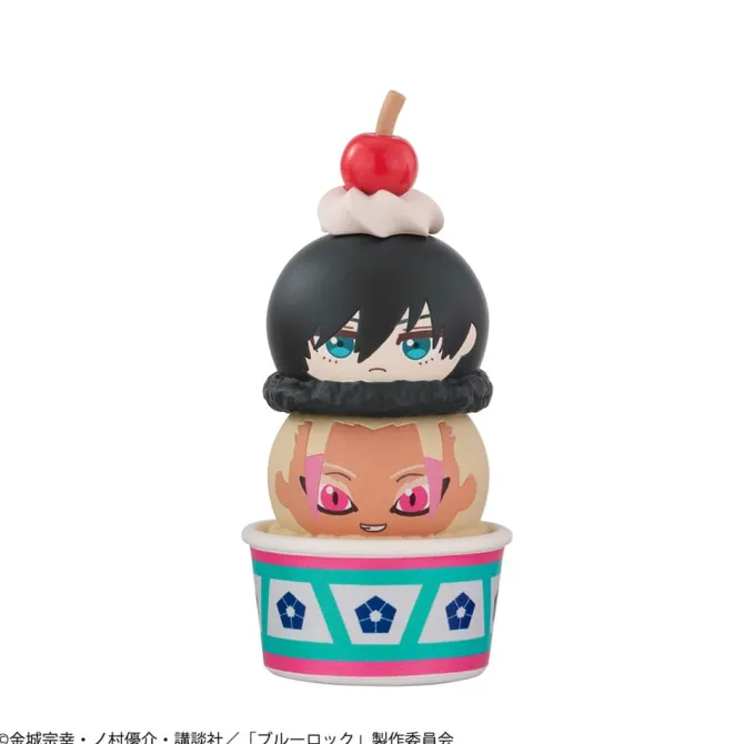 Blue Lock - Tsumichen Stack up & Change Statue / Sammelfiguren 6er-Pack (with gift): Megahouse