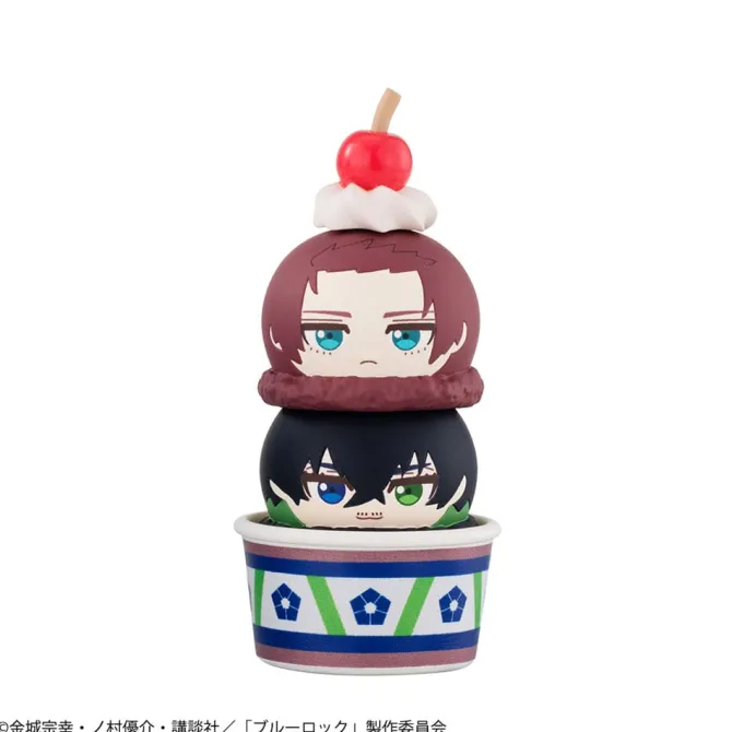 Blue Lock - Tsumichen Stack up & Change Statue / Sammelfiguren 6er-Pack (with gift): Megahouse