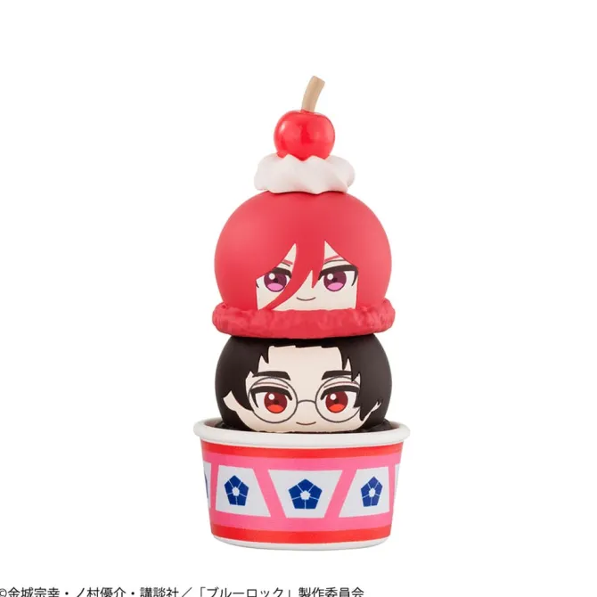 Blue Lock - Tsumichen Stack up & Change Statue / Sammelfiguren 6er-Pack (with gift): Megahouse