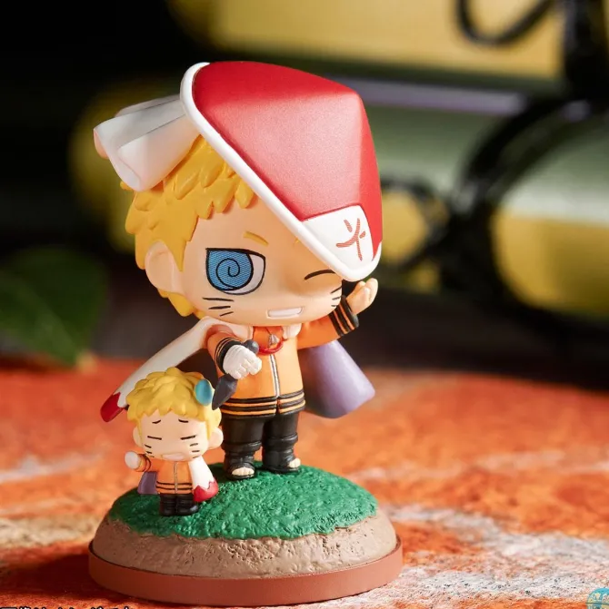 Boruto Naruto Next Generation - Minifiguren 8-er Set - Petit Chara Land / Boruto & Hokage: MegaH