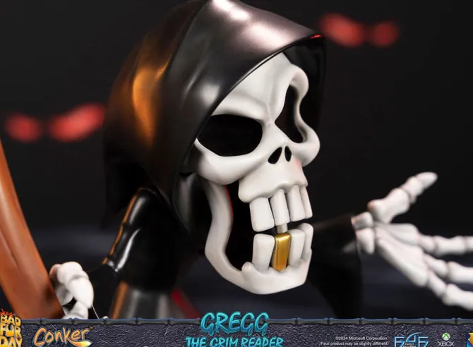 Conker: Conker's Bad Fur Day - Gregg the Grim Reaper Statue: First 4 Figures