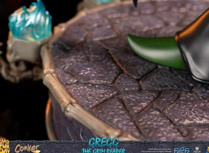 Conker: Conker's Bad Fur Day - Gregg the Grim Reaper Statue: First 4 Figures