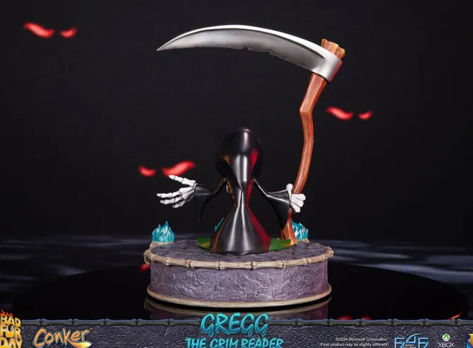Conker: Conker's Bad Fur Day - Gregg the Grim Reaper Statue: First 4 Figures