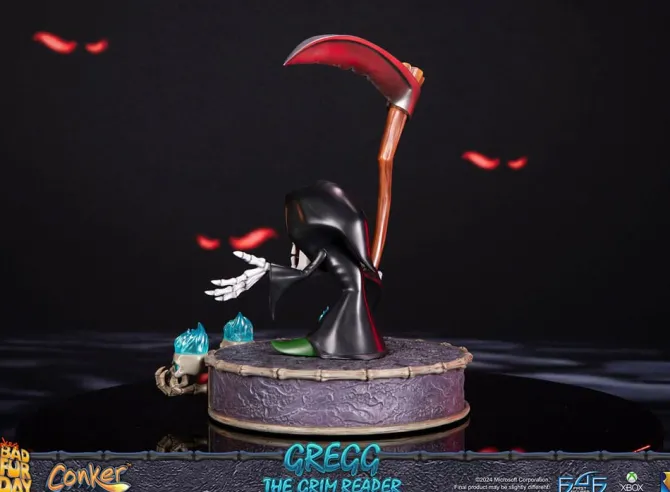 Conker: Conker's Bad Fur Day - Gregg the Grim Reaper Statue: First 4 Figures