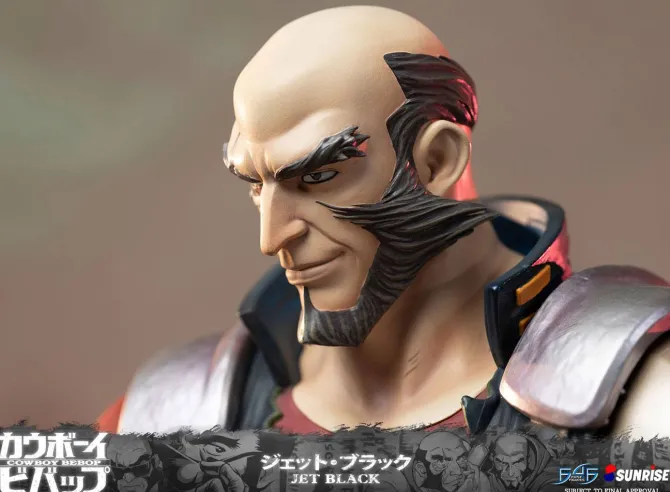 Cowboy Bebop - Jet Black Statue: First 4 Figures