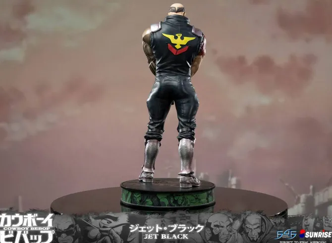 Cowboy Bebop - Jet Black Statue: First 4 Figures