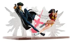 Cowboy Bebop - Spike Spiegel & Faye Valentine Statue - 1st GIG: MegaHouse