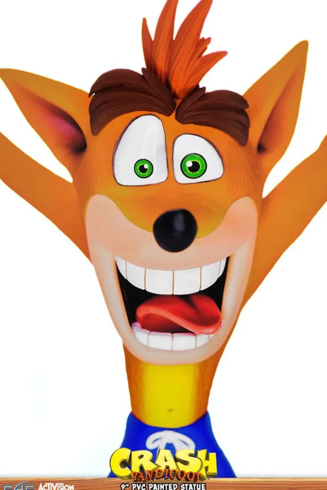 Crash Bandicoot N. Sane Trilogy - Crash Bandicoot Statue: First 4 Figure