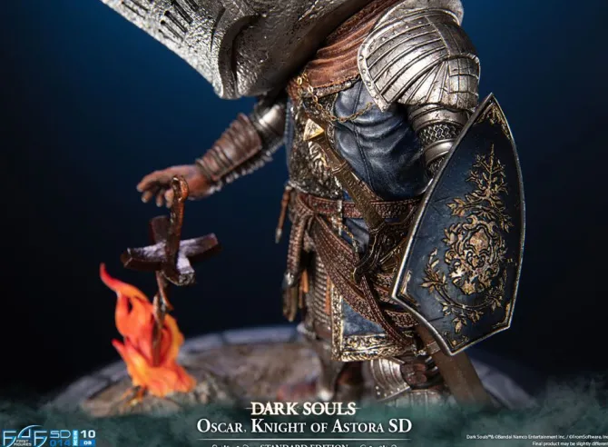 Dark Souls - Oscar, Knight of Astora SD-Statue: First 4 Figures