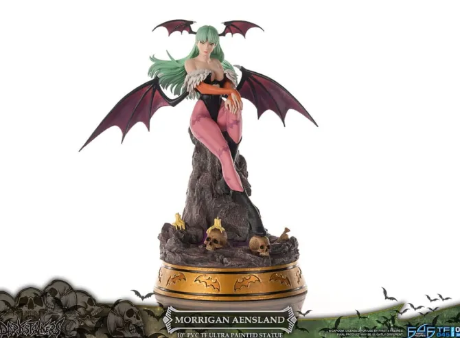 Darkstalkers - Morrigan Aensland Statue: First 4 Figures