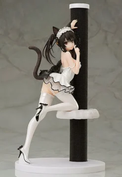 Date A Live - Kurumi Tokisaki Statue / White Cat Version: Kadokawa