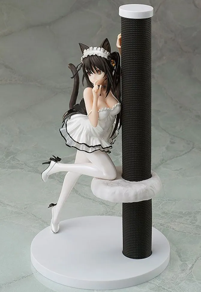 Date A Live - Kurumi Tokisaki Statue / White Cat Version: Kadokawa