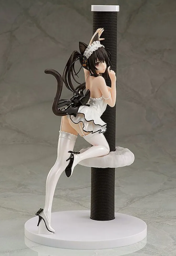Date A Live - Kurumi Tokisaki Statue / White Cat Version: Kadokawa