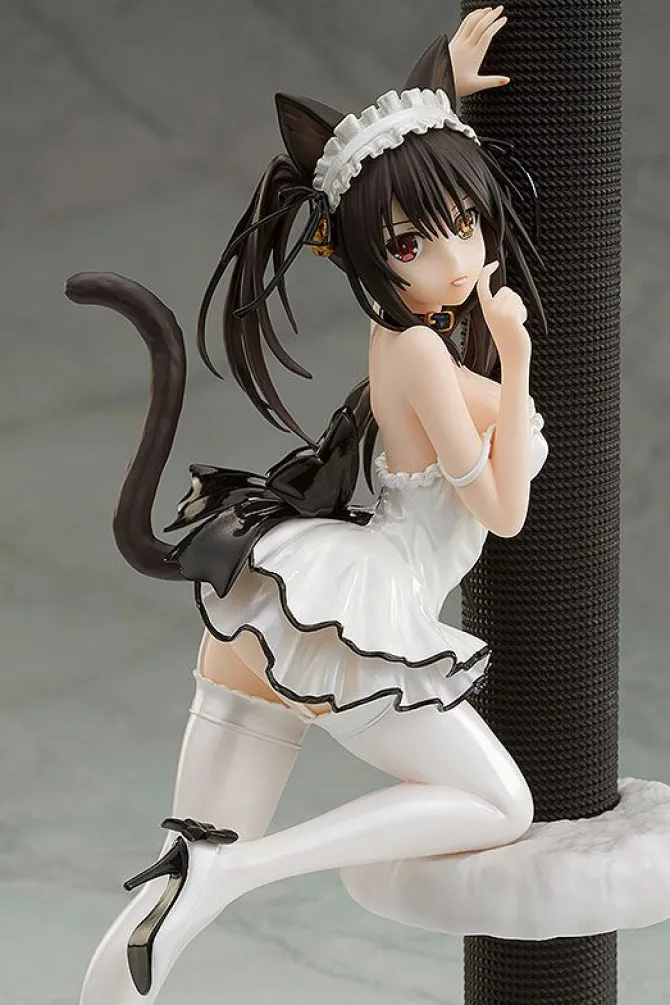 Date A Live - Kurumi Tokisaki Statue / White Cat Version: Kadokawa