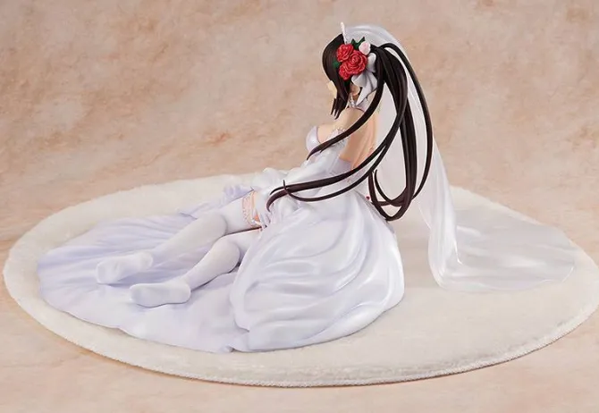 Date A Live - Kurumi Tokisaki Statue / Wedding Dress Version: Kadokawa