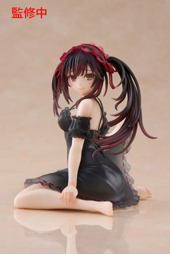 Date A Live V - Kurumi Tokisaki Figur / Desktop Cute Figure Nightwear Ver.: Taito