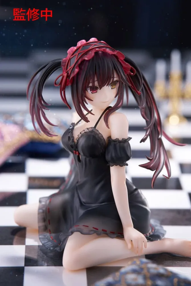Date A Live V - Kurumi Tokisaki Figur / Desktop Cute Figure Nightwear Ver.: Taito