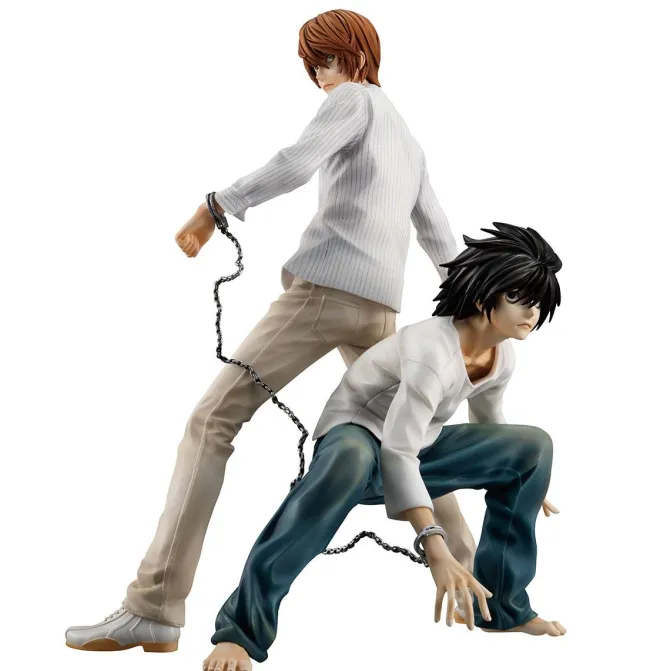 Death Note - Yagami Light & L Statue / G.E.M. Series: MegaHouse