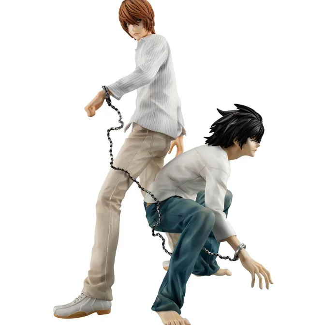 Death Note - Yagami Light & L Statue / G.E.M. Series: MegaHouse