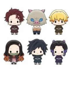 Demon Slayer - Chokorin Mascot Series Sammelfiguren / 6er Sortiment: MegaHouse