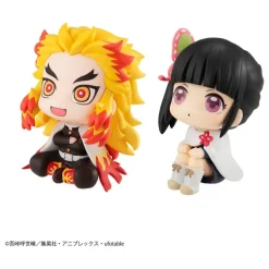 Demon Slayer Kimetsu no Yaiba - Rengoku Kyojuro & Tsuyuri Kanao Statue / Look Up - Limited: MegaHous