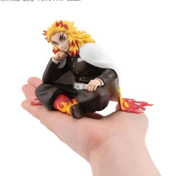 Demon Slayer Kimetsu no Yaiba - Rengoku Kyojuro Statue / Palm Size Deluxe - G.E.M Series: MegaHouse