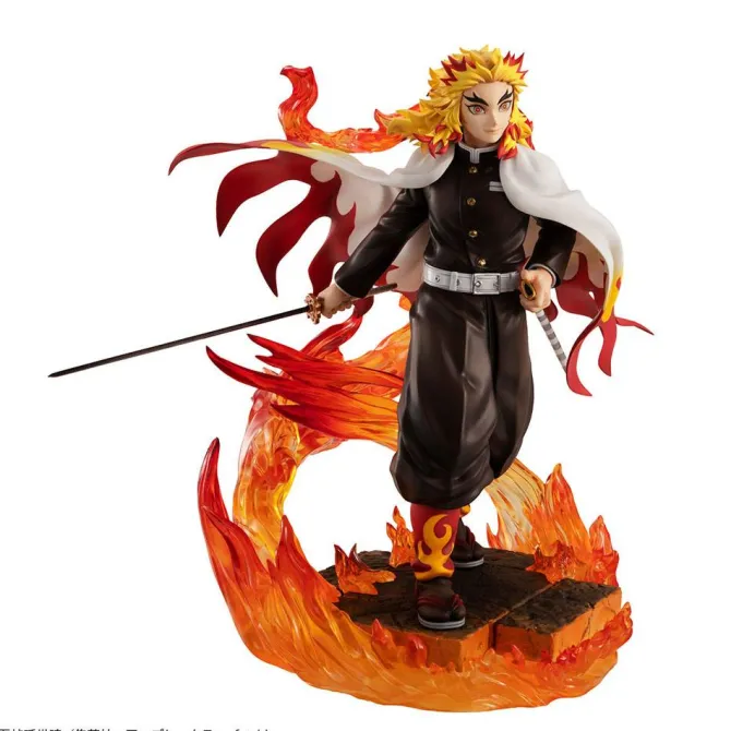 Demon Slayer Kimetsu no Yaiba - Rengoku Kyojuro Statue / G.E.M Series: MegaHouse