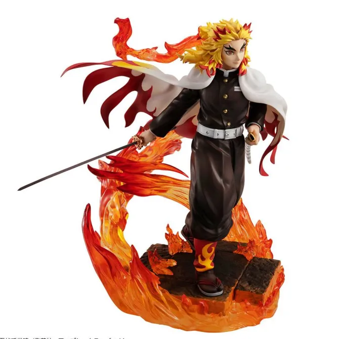 Demon Slayer Kimetsu no Yaiba - Rengoku Kyojuro Statue / G.E.M Series: MegaHouse