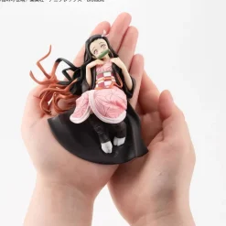 Demon Slayer Kimetsu no Yaiba - Nezuko Kamado Statue / G.E.M - Palm Size - Ver.2 DLX : MegaHouse-C