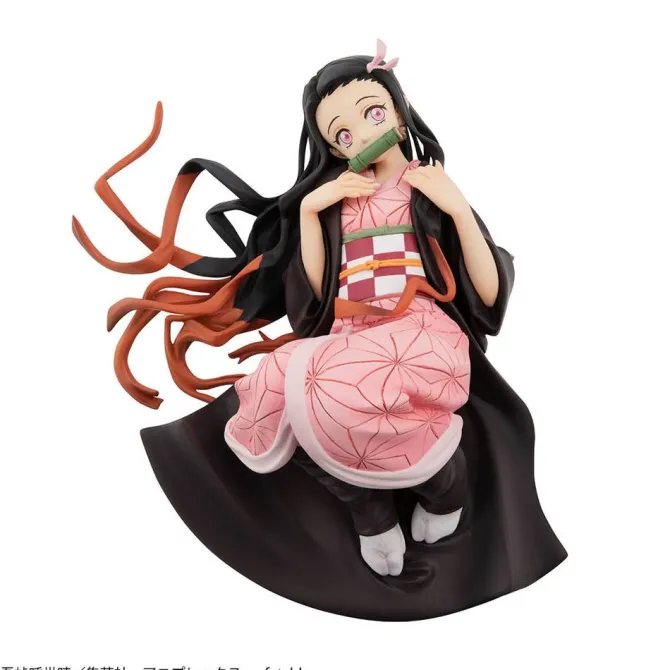 Demon Slayer Kimetsu no Yaiba - Nezuko Kamado Statue / G.E.M - Palm Size - Ver.2 DLX : MegaHouse-C