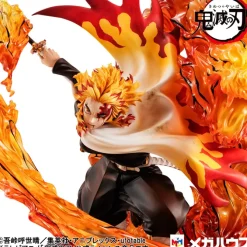 Demon Slayer Kimetsu no Yaiba - Kyojuro Rengoku Statue / G.E.M. Flame Breathing Fifth Form:Flame Tig
