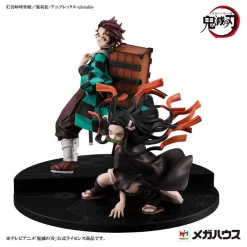 Demon Slayer Kimetsu no Yaiba - Kamado Brother & Sister Statue / Precious: MegaHous