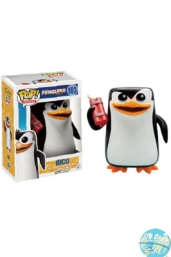 Die Pinguine aus Madagascar Funko POP! Vinyl Figur Rico 9 cm