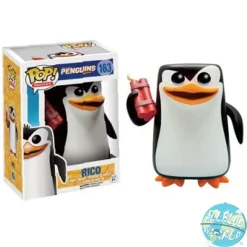 Die Pinguine aus Madagascar Funko POP! Vinyl Figur Rico 9 cm