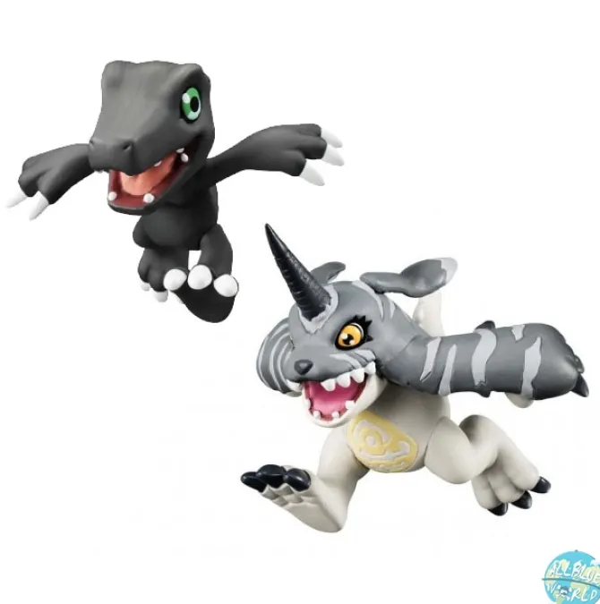 Digimon Adventure - Agumon & Gabumon Figuren - Digicolle! Series / Wonder Festival 2016 Limited:
