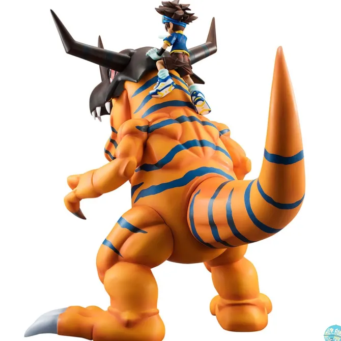 Digimon Adventure - Greymon & Tai Statue - G.E.M. Serie: MegaHouse